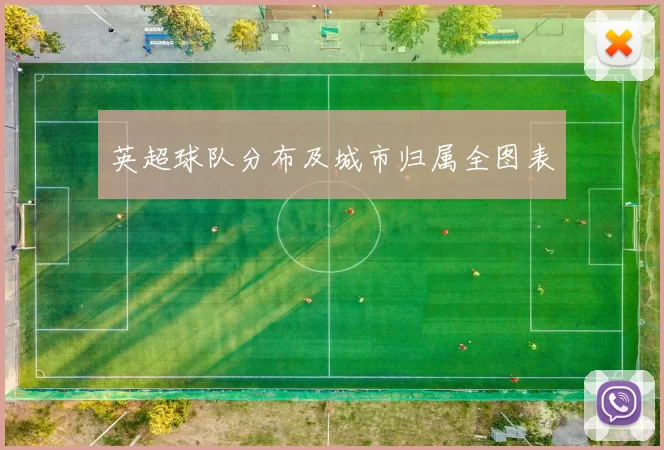 英超球队分布及城市归属全图表