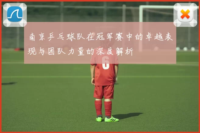 南京乒乓球队在冠军赛中的卓越表现与团队力量的深度解析
